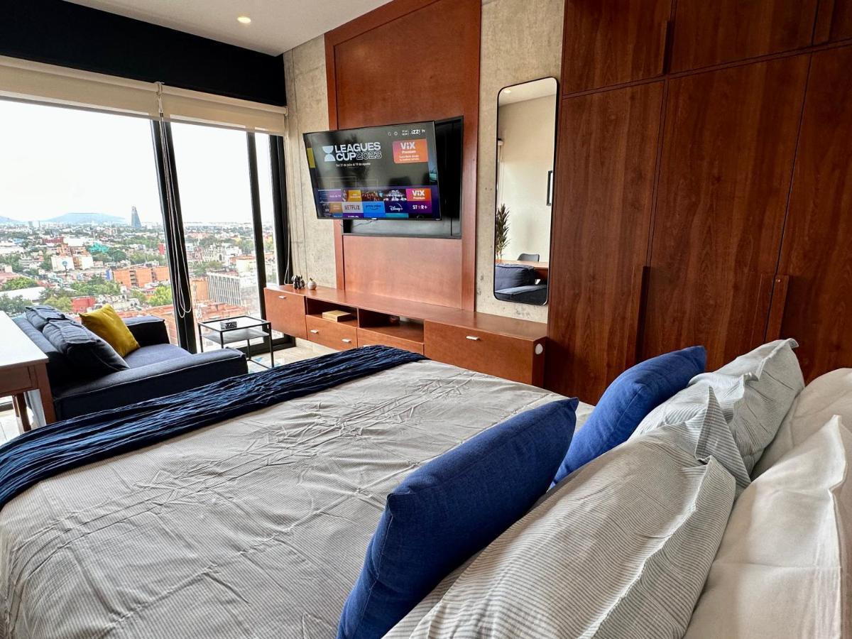 Apartmán Loft Con Increible Vista Zona Polanco Condesa - Gym Y Business Center Ciudad de México Exteriér fotografie